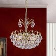 Candelabru modern cristal alama Aur 24k 6xE27/60W, Kristall Klassisch LU 2410/6/55 Gold Orion